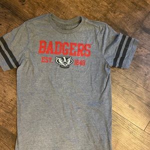 💥4/$14 Wisconsin Badger tee